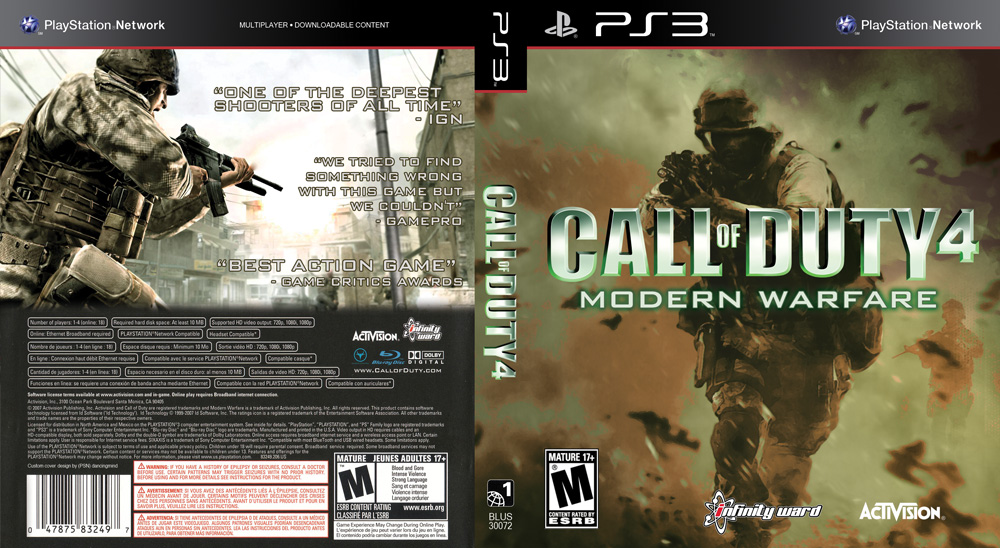 call of duty 4 ps3