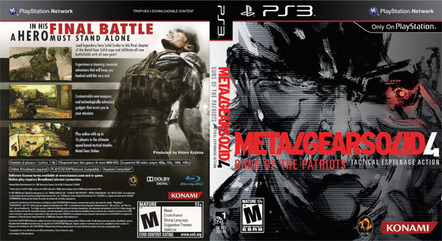 Mgs4 Cover
